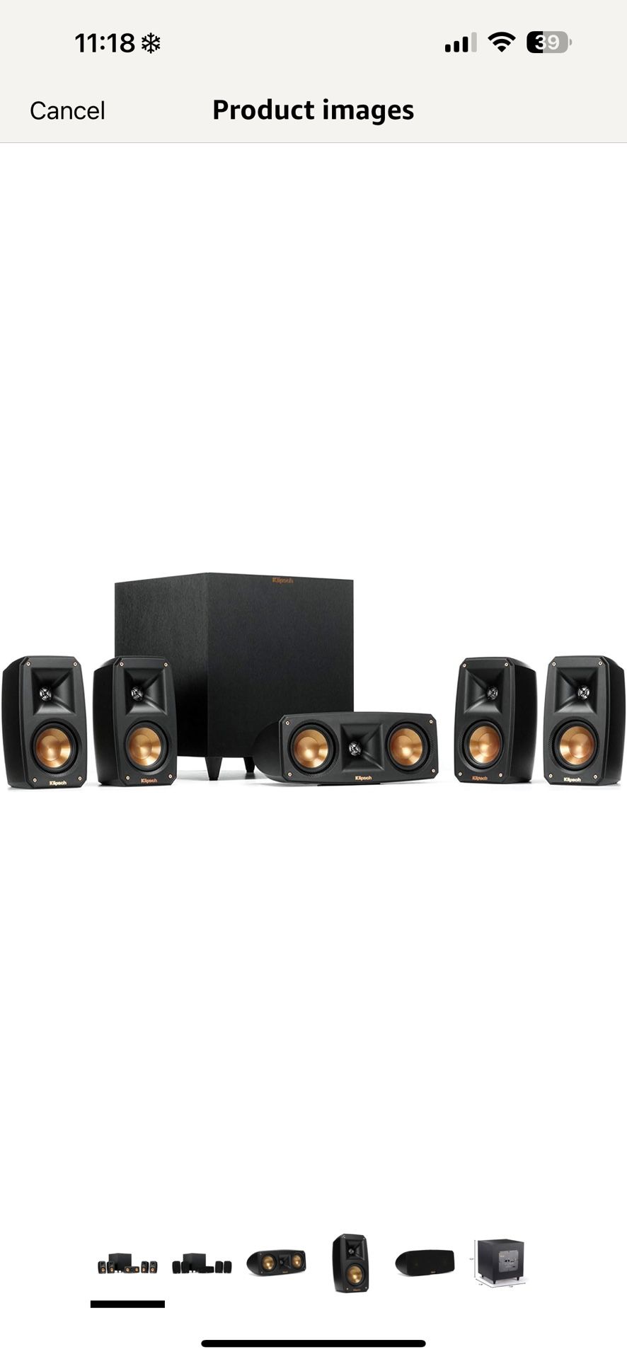 Klipsch Pack With Receiver