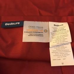 Bedsure Get Cozy Pillowcases Red 