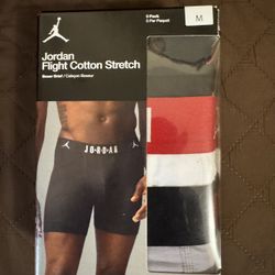 New 3 Pairs Of Jordan Boxer Briefs Size M