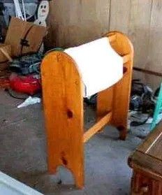 Oak Quilt Rack