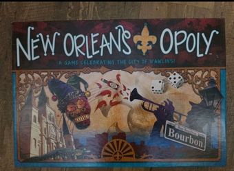 NEW ORLEANS IN A BOX  Board Game Late For the Sky 100% Complete EUC
