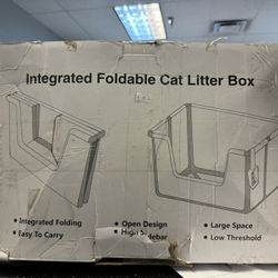 Foldable Cat Litter Box