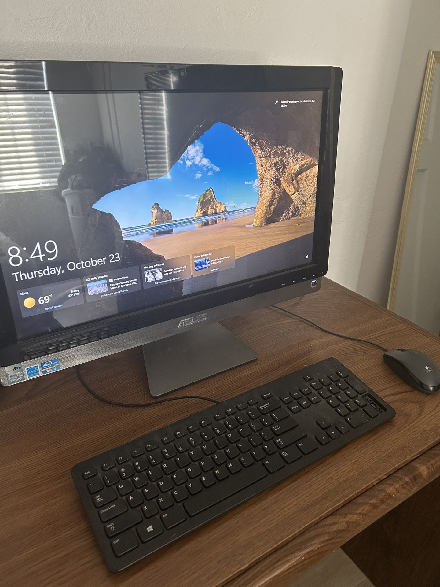 Asus desktop computer