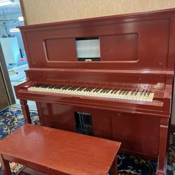 Red Player Piano 
