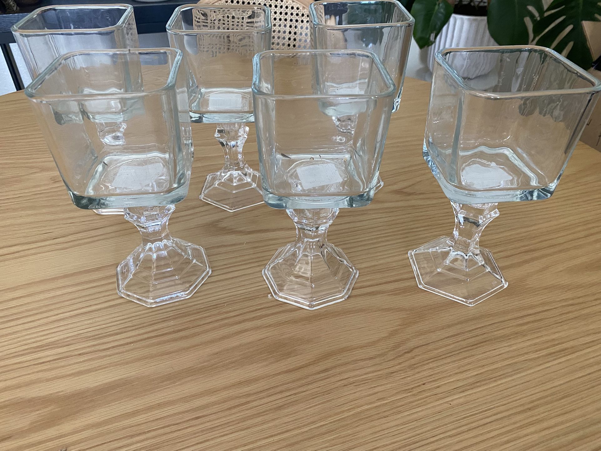 Glass Candle Holders