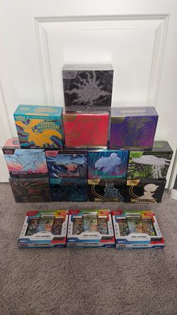 Pokémon ETB collection