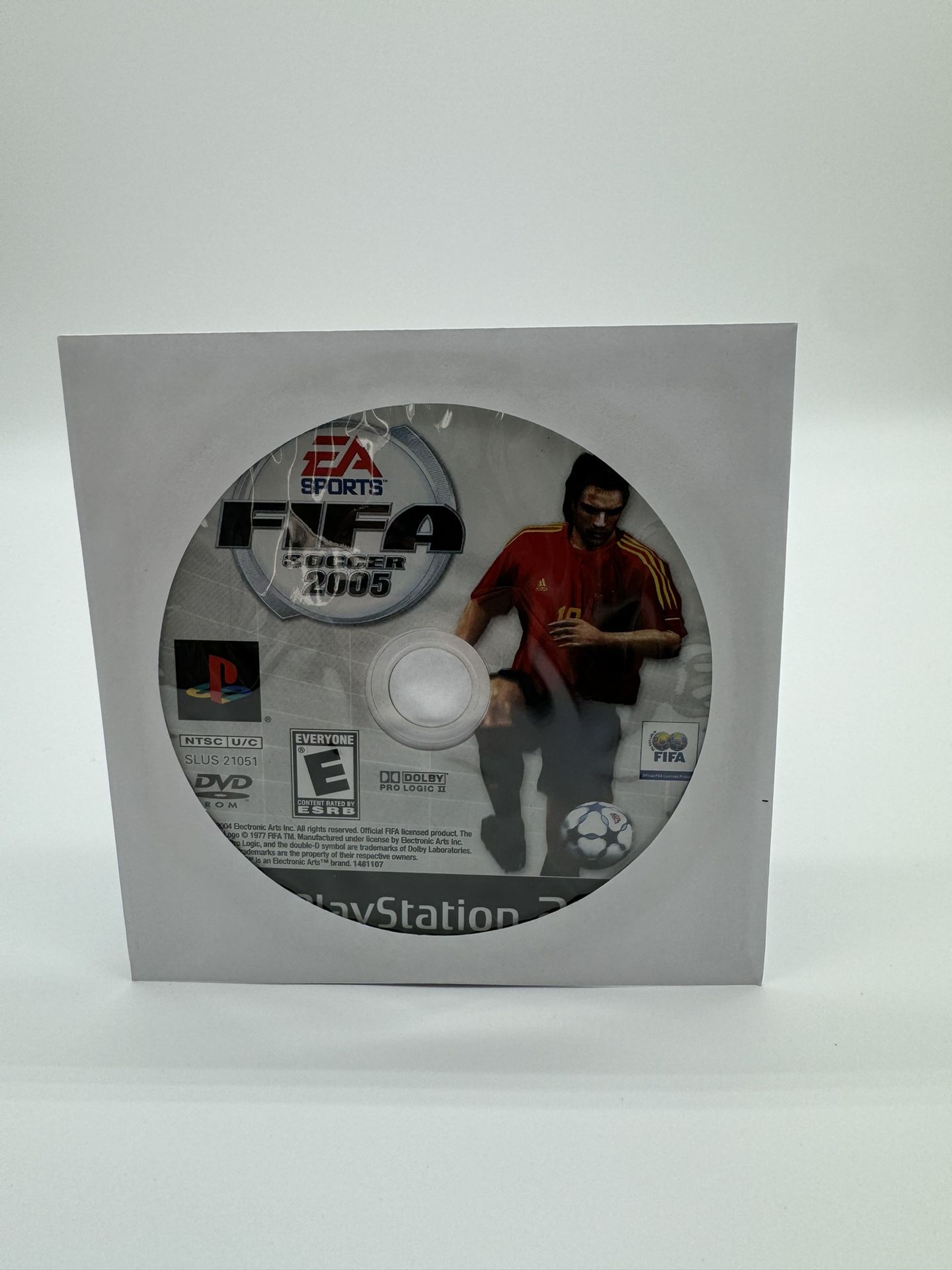 FIFA Soccer 2005 (Sony Playstation 2, 2004) PS2 Disc Only
