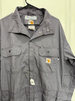 Carhartt FR Coveralls Gray
