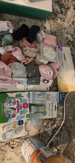Various baby items