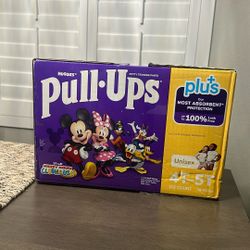 New Huggies Pull Up Size 4t-5t 