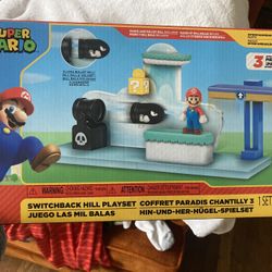 Super Mario Nintendo Switchback Hill Play Set