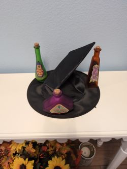 Witch Hat And Potion Ingredients Buddle 