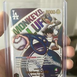 Luffy Dodger Card