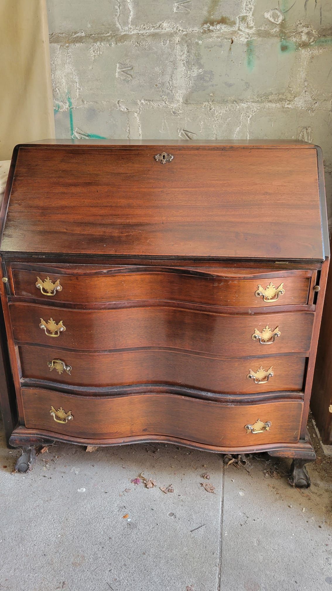 Antique Mahogany Desk- Great Condition!
