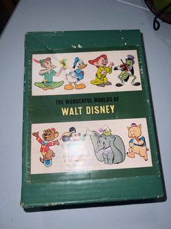 Vintage The Wonderful Worlds of Walt Disney Book Set