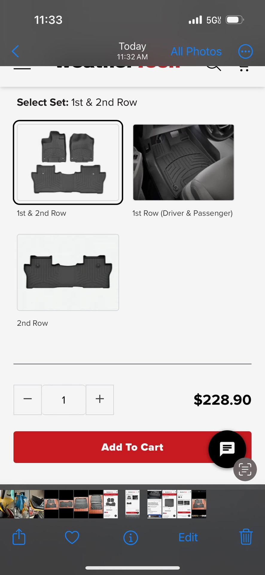 Weathertech Mats