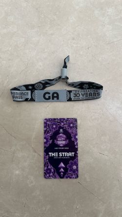 Edc GA ticket and Strat Shuttle Pass for Sale
