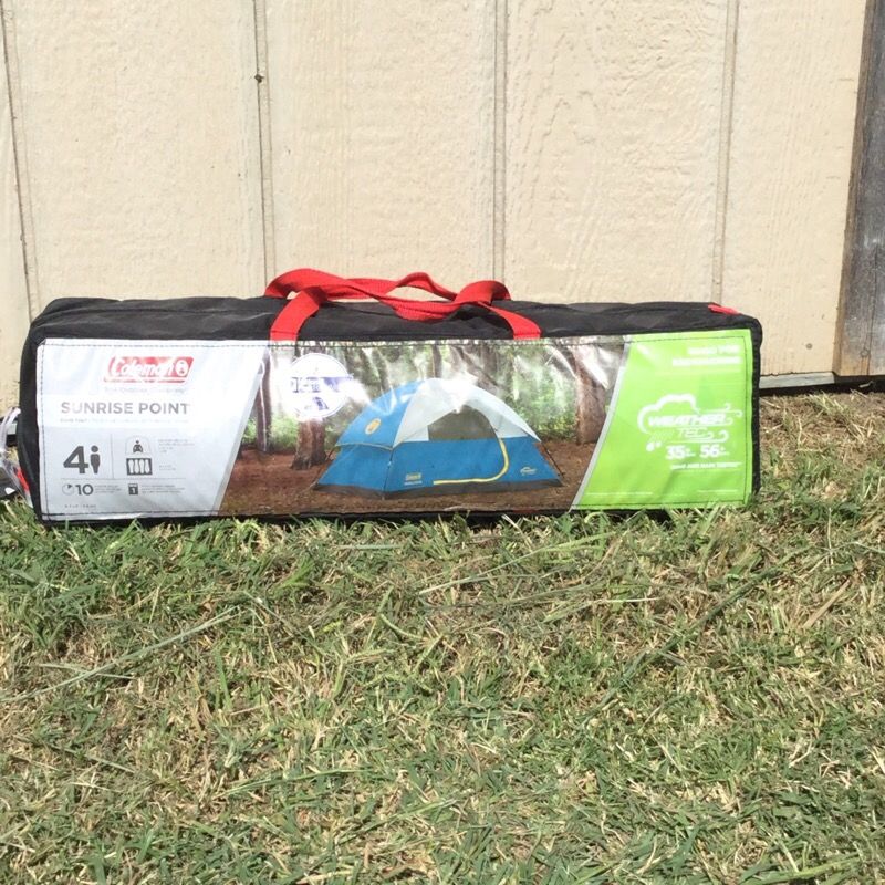 Coleman Sunrise Point 4 Person Dome Tent