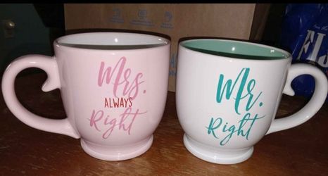 Set of 16 oz. Ceramic Coffee mugs