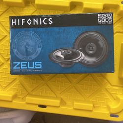 Hifonics Zeus 6.5 3-way Speakers 