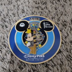 King Mickey Disney Pin - Tales of the Sword Series