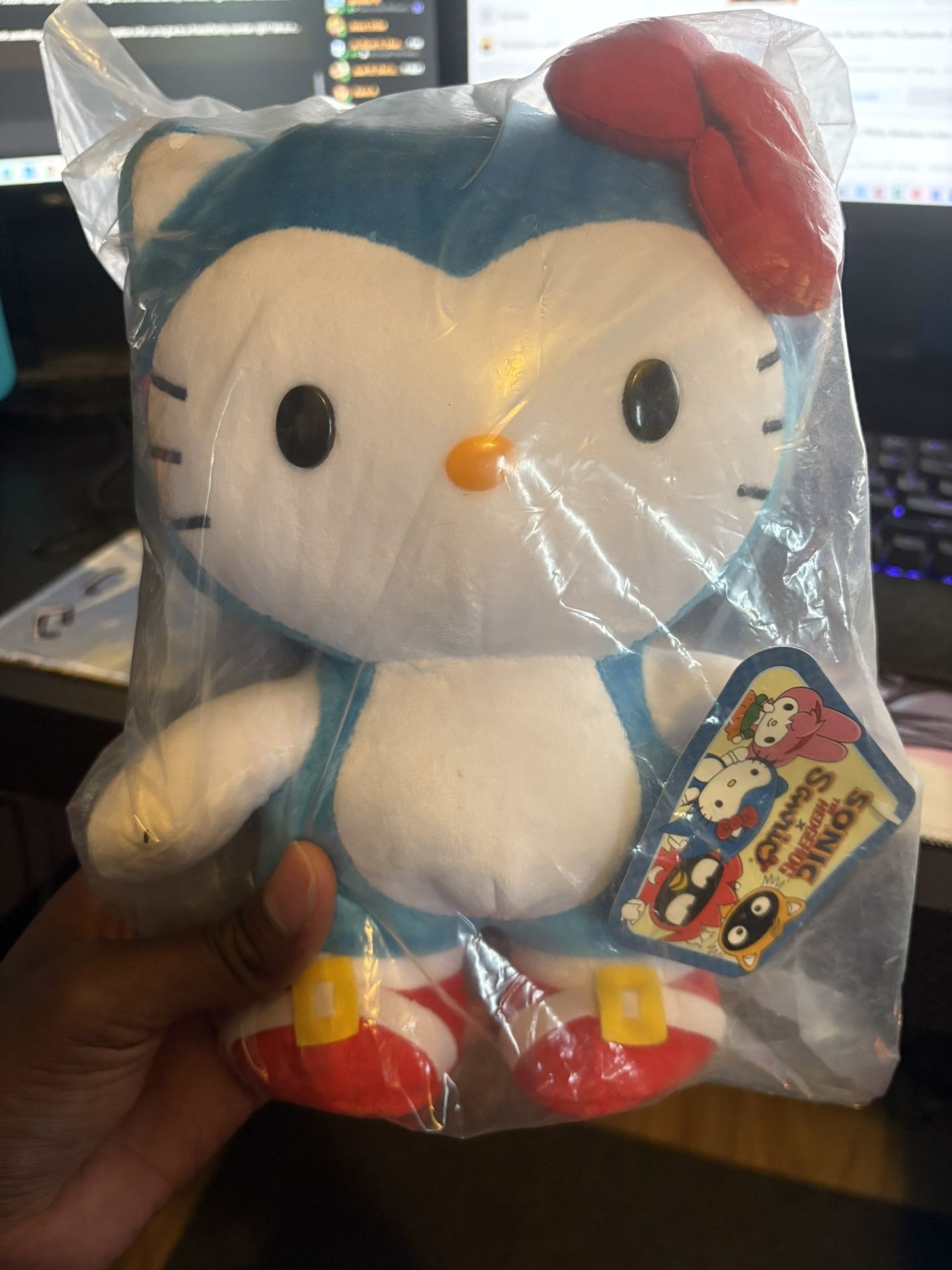 Sonic Hello Kitty Plush (Negotiable)