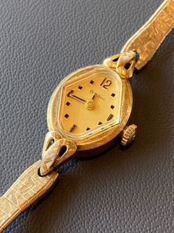 Vintage 1970s Bulova 10K Rolled Gold Plated Cocktail Winding Watch Women $60 OBO
