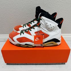Jordan 6 Retro ‘Gatorade Like Mike White’ 2017 Sz 12M