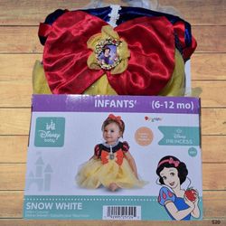 Disney Baby Snow White Infant Costume 6-12 Months