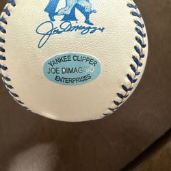 Joe DiMaggio Limited Edition Commemorative Baseball