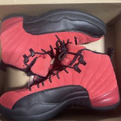 Jordan 12 Red/ Black 