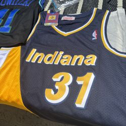 Reggie Miller Indiana Pacers Throwback Jersey 