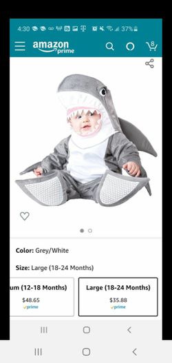 New baby shark Halloween costume