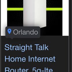 Straight Talk Prepaid WiFi Router