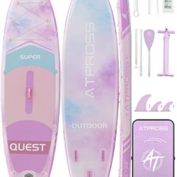 10’6’’ × 33'' Inflatable SUP-Gradient Dreamveil (Purple & Blue)-ATPB26-03 Basic