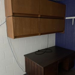 Office DESKS, Cabinets, Secretary counter Etc