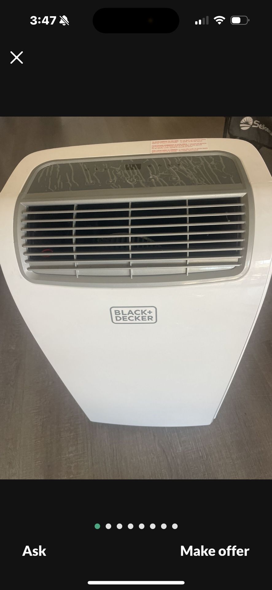 Black And Decker Portable AC