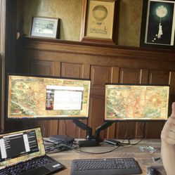 ViewSonic 27” Monitors & Arm