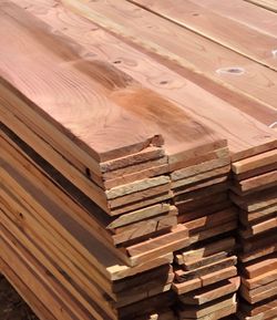 Redwood 1x6x10 Heat Treated Kiln dried take 300 for price