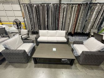 Veranda Classics Salina 4-Piece Outdoor Patio Seating Set