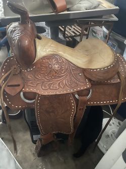 Saddle For Decor Or Riding 