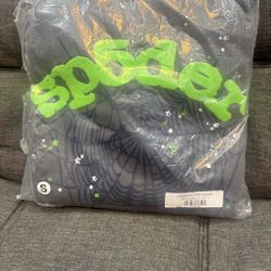 Green Sp5der Hoodie