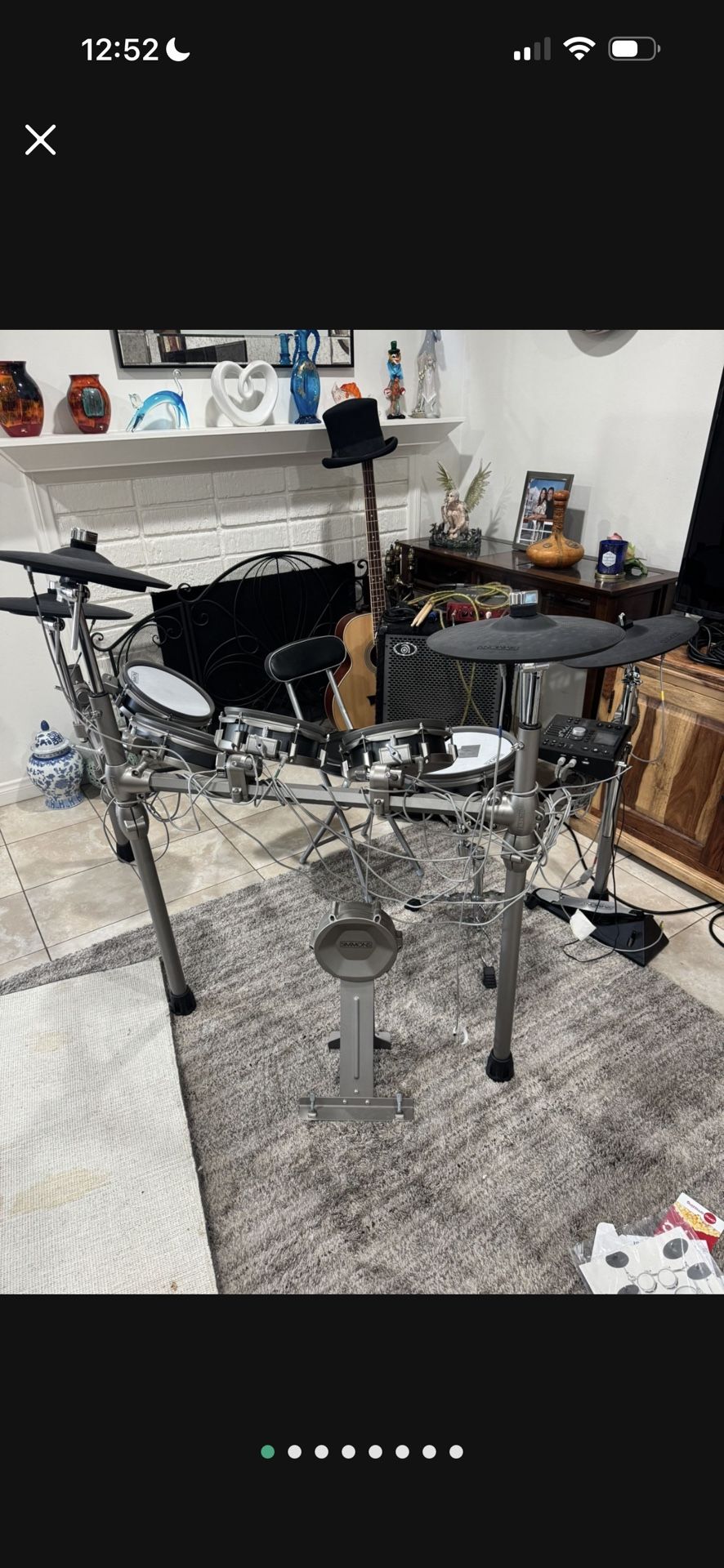 Simmons Electric Kit 6 Piece And 4 Symbol Set