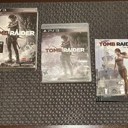 Tomb Raider + The Beginning Comic Book Limited Edition (PlayStation 3 PS3) Mint
