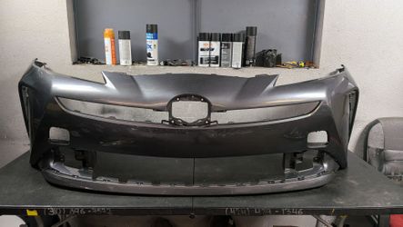 2019-2020-2021-2022 TOYOTA PRIUS FRONT BUMPER OEM USED #10874