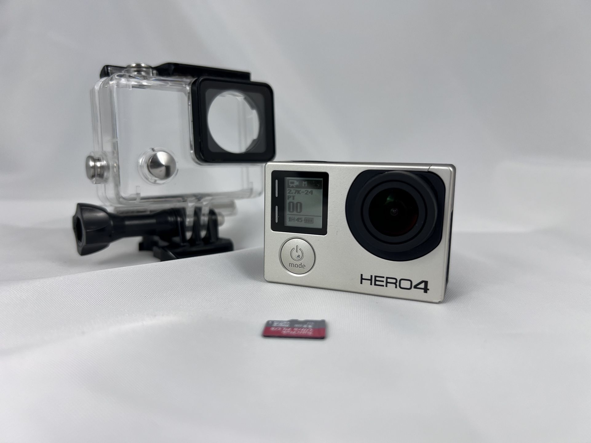 GoPro Hero 4 Black Action Camera and Case