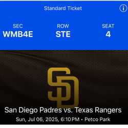 Padres Tickets 