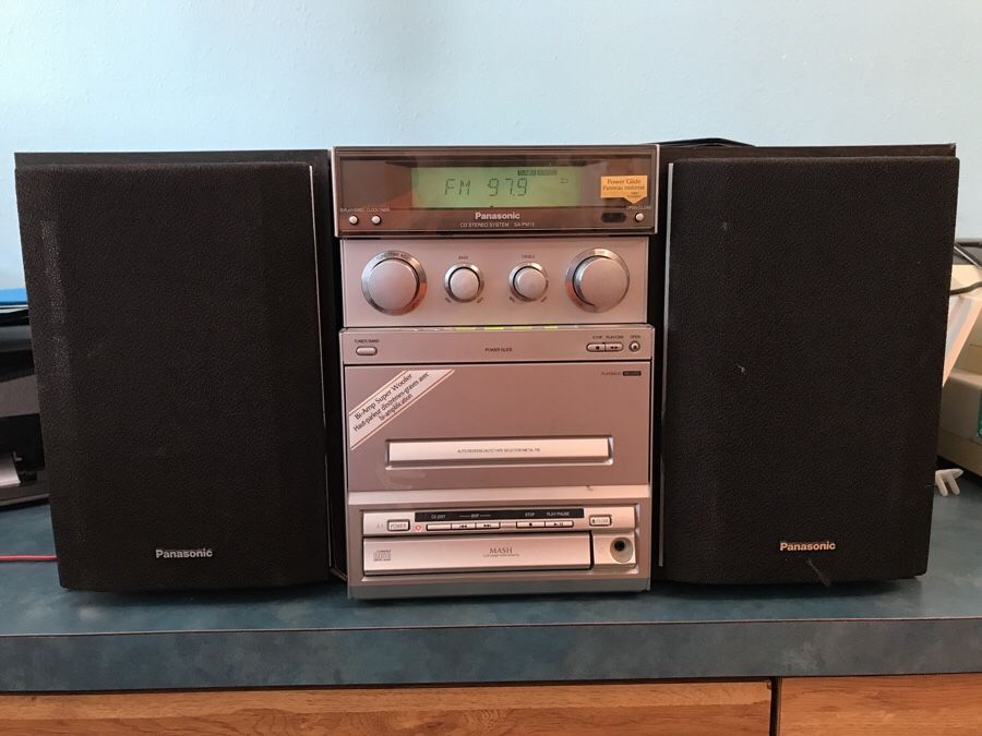 Panasonic CD Stereo System Model SA-PM15