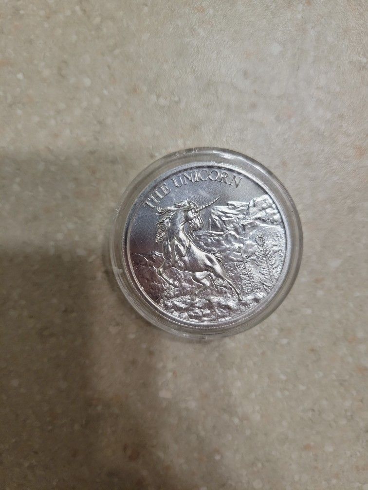 Intaglio Mint The Unicorn 2 Oz 999 Silver Coin