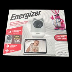 Energized Smart Indoor Baby Camera & monitor Ebm1-1001-wht